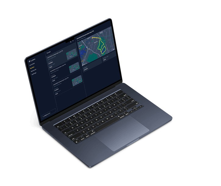 Syncing screens displaying run metrics